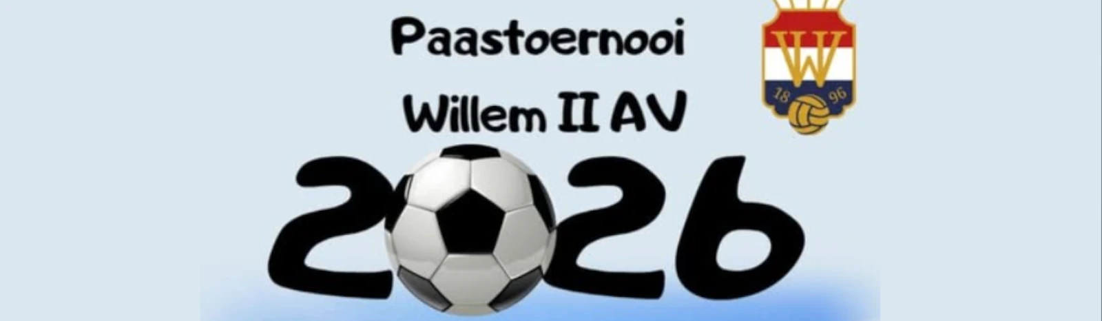 Banner - Paastoernooi Willem II AV 2026 - Willem II - Tilburg