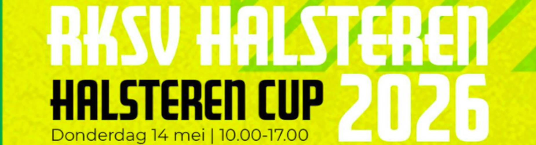 Banner - Halsteren Cup - RKSV Halsteren - Halsteren
