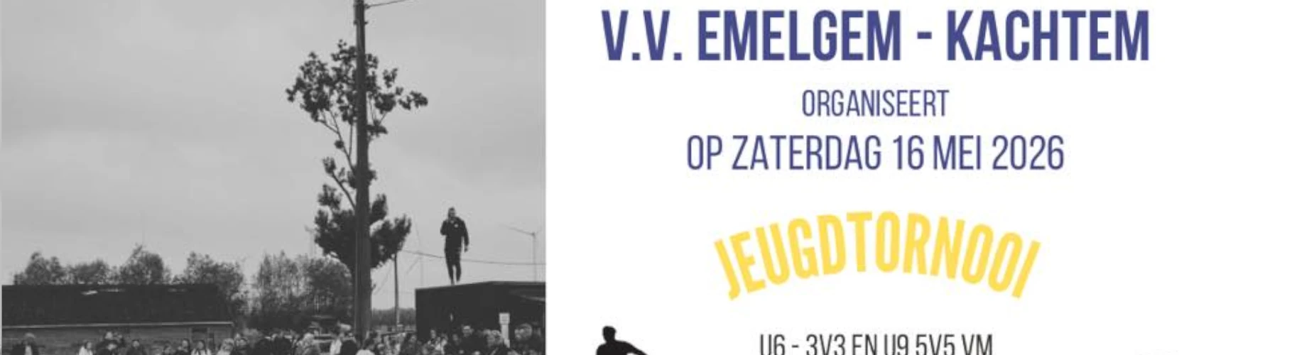 Banner - Jeugdtornooi V.V. Emelgem - VV Emelgem-Kachtem - Izegem