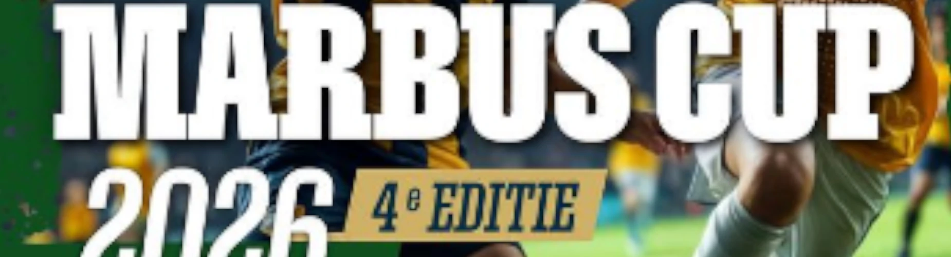 Banner - Marbus Cup 2026 - FC Almere - Almere
