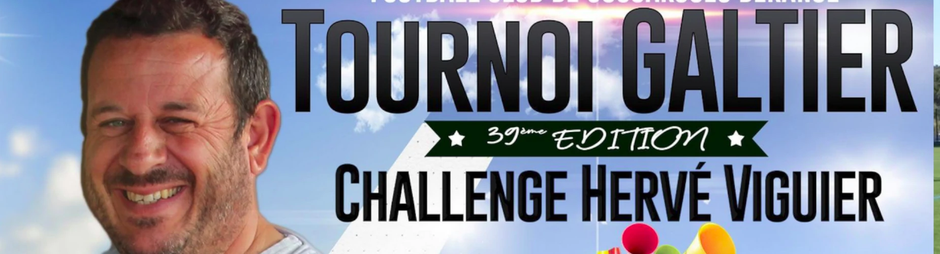 Banner - Tournoi Galtier - FC Sussargues-Bérange - Sussargues