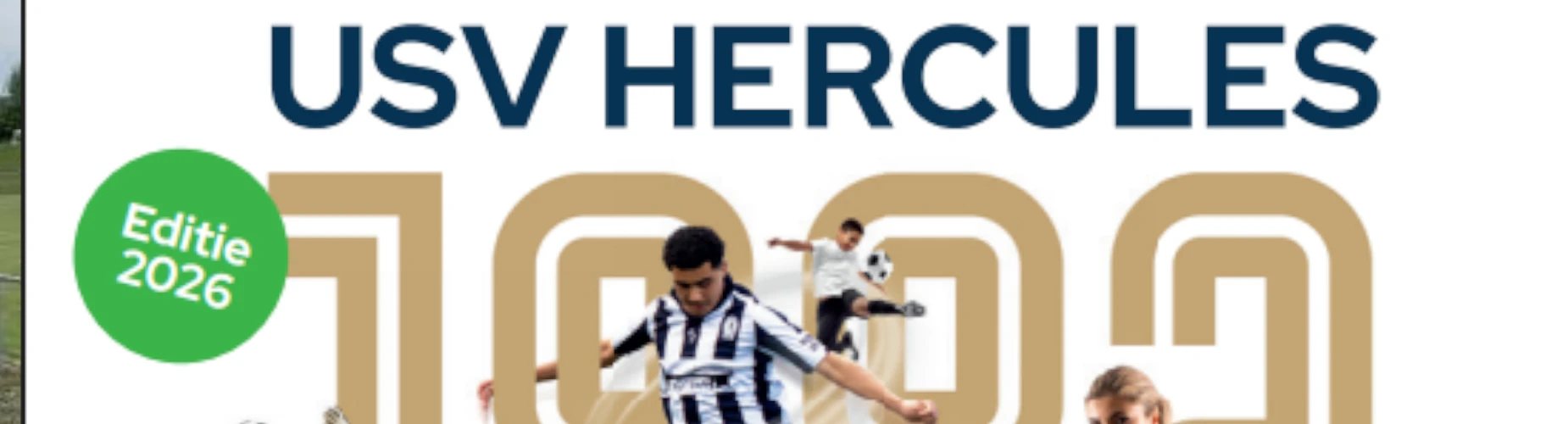 Banner - 1882 Hercules Jeugdtoernooi 2026 - USV Hercules - Utrecht