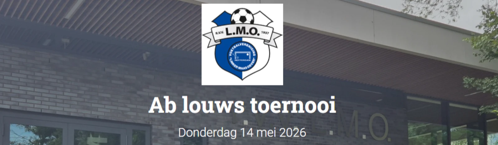 Banner - Ab Louws Tournament 2026 - rvv LMO - Rotterdam
