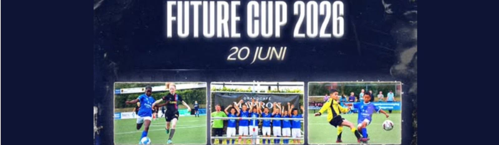 Banner - Future Cup 2026 - vv Hoogeveen - Hoogeveen