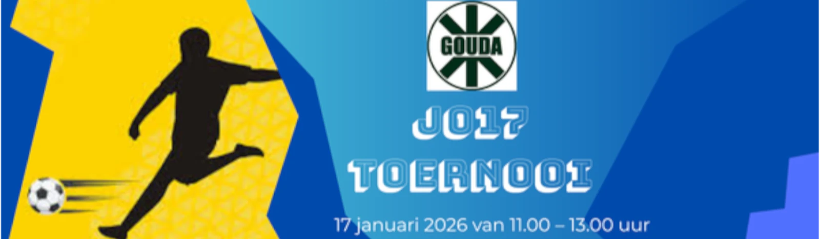 Banner - JO17 Toernooi - SV Gouda - Gouda