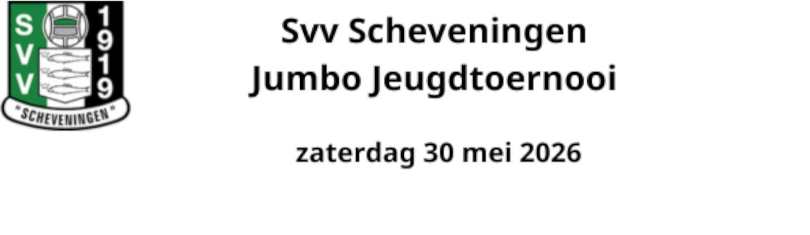 Banner - Svv Scheveningen Jumbo Jeugdtoernooi 2026 - SVV Scheveningen - Den Haag