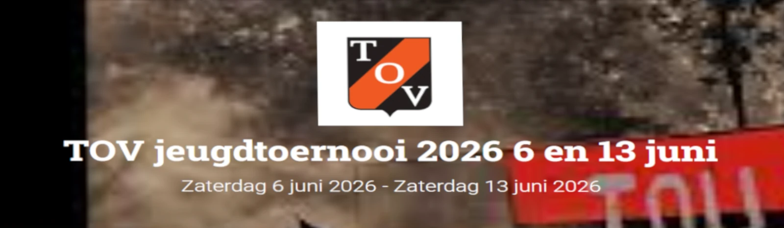 Banner - TOV Jeugdtoernooi 2026 - TOV Baarn - Baarn