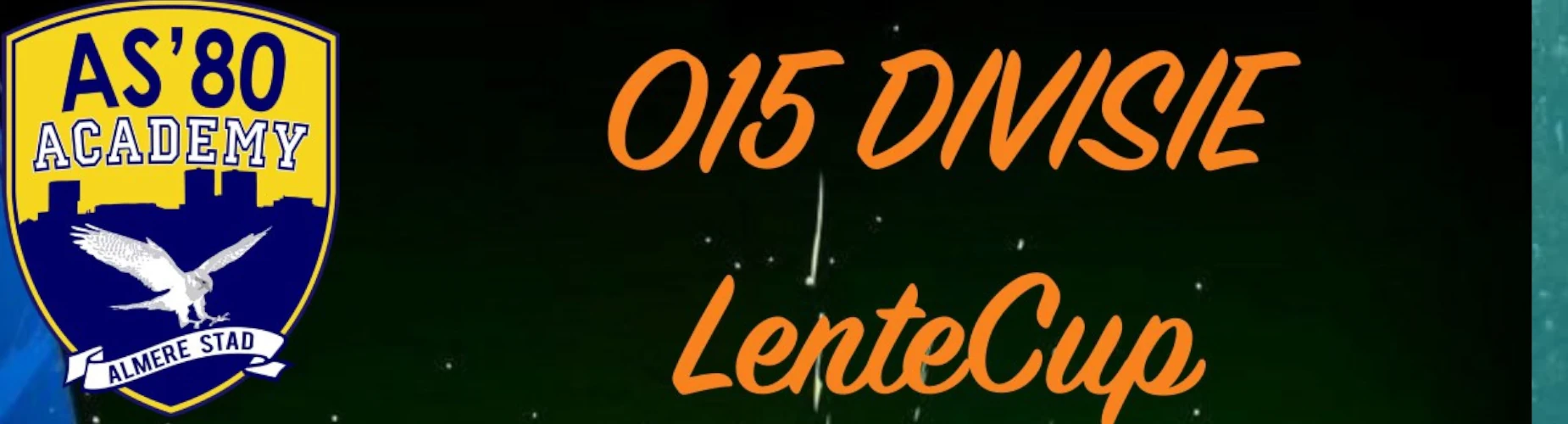 Banner - AS'80 Academy LenteCup 2026 - vv AS '80 - Almere