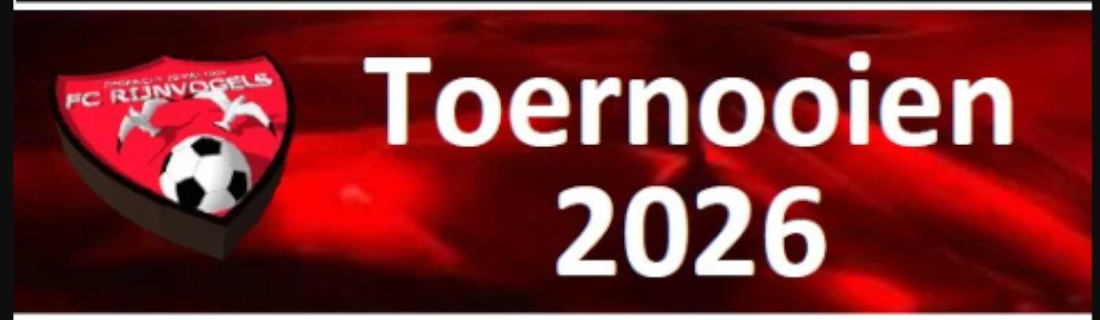 Banner - Pinkstertoernooi FC Rijnvogels - FC Rijnvogels - Katwijk