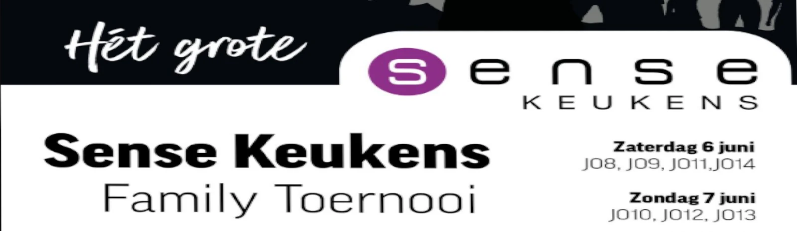 Banner - JO13 - Sense Keukens Family Toernooi - sv Always Forward - Hoorn