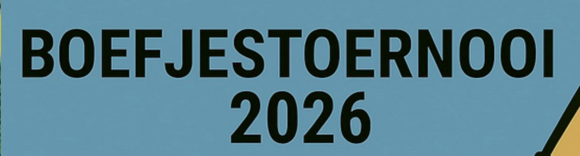 Banner - Boefjes Toernooi 2026 - vv Ulftse Boys - Ulft