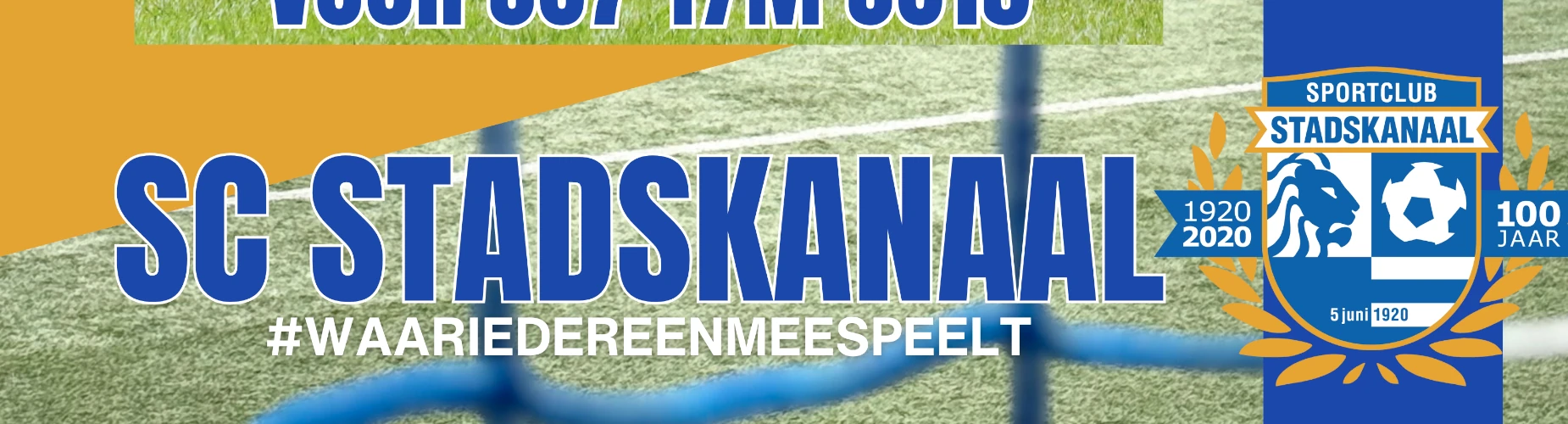 Bannière - SC Stadskanaal - Stadskanaal