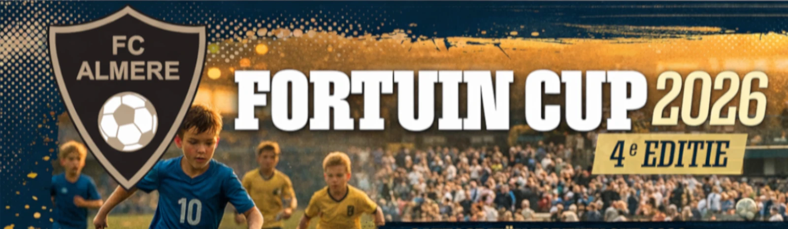 Banner - Fortuin Cup 2026 – 4e editie - FC Almere - Almere