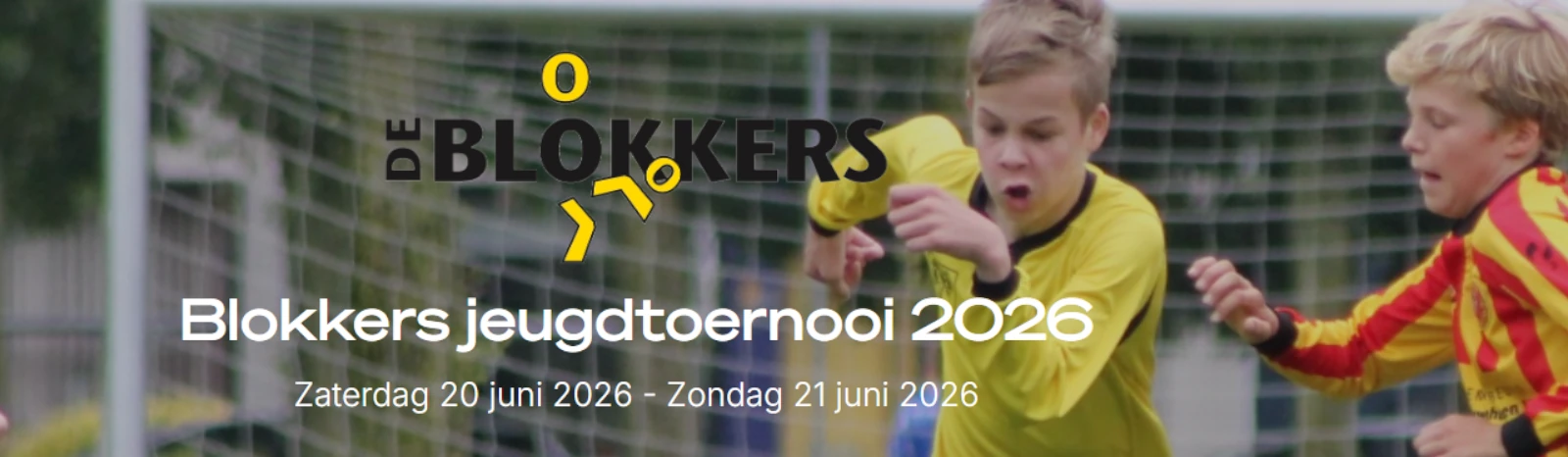 Banner - vv De Blokkers - Blokker