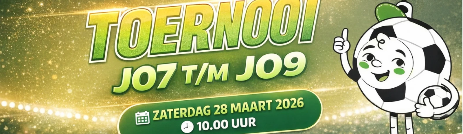 Banner - Jeugdtoernooien SV CHC Loomer - sv CHC - Den Bosch