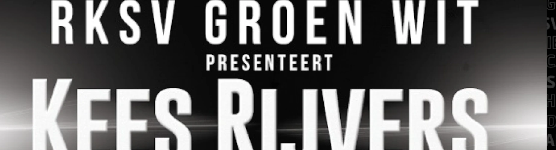 Banner - RKSV Groen Wit Kees Rijvers Toernooi - RKSV Groen-Wit - Breda