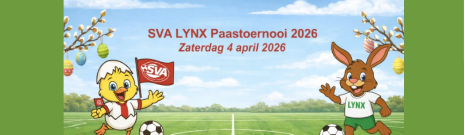 Banner - SVA LYNX Paastoernooi 2026 - SVA - Assendelft