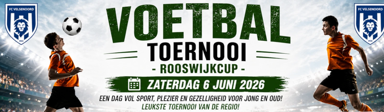 Banner - F.C. Velsenoord - Velsen-Noord
