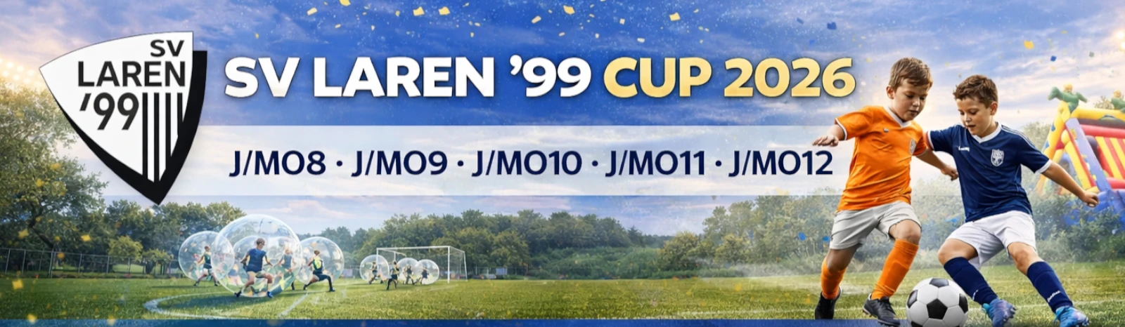 Banner - JO10 - SV Laren'99 Cup 2026 - SV Laren '99 - Laren