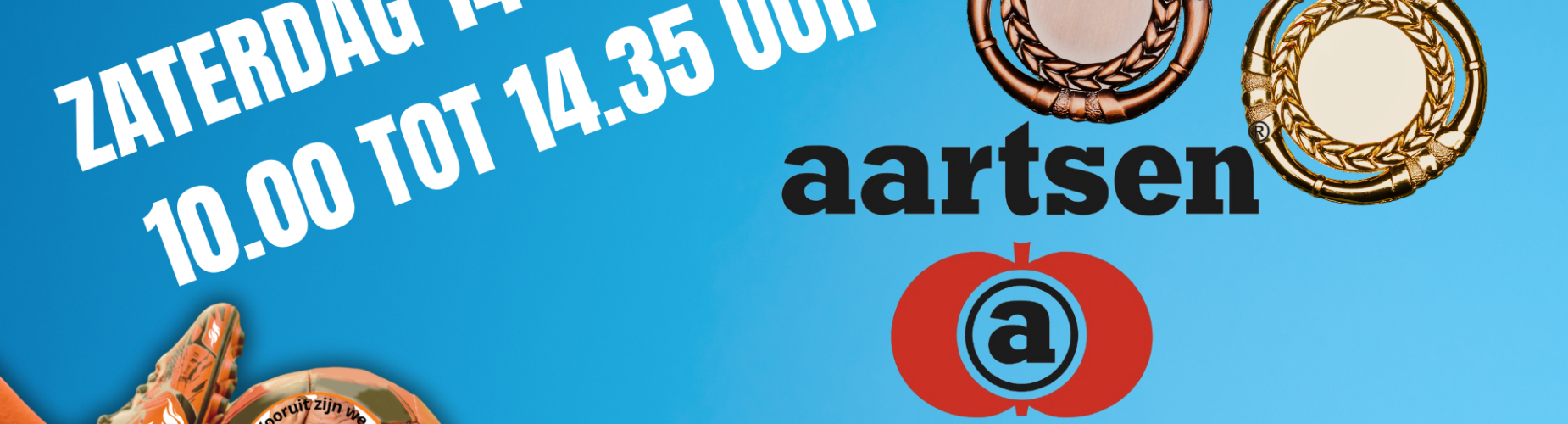 Banner - Aartsen Fruit & Vegetables Jeugdtoernooi 2026 - Beek Vooruit - Prinsenbeek