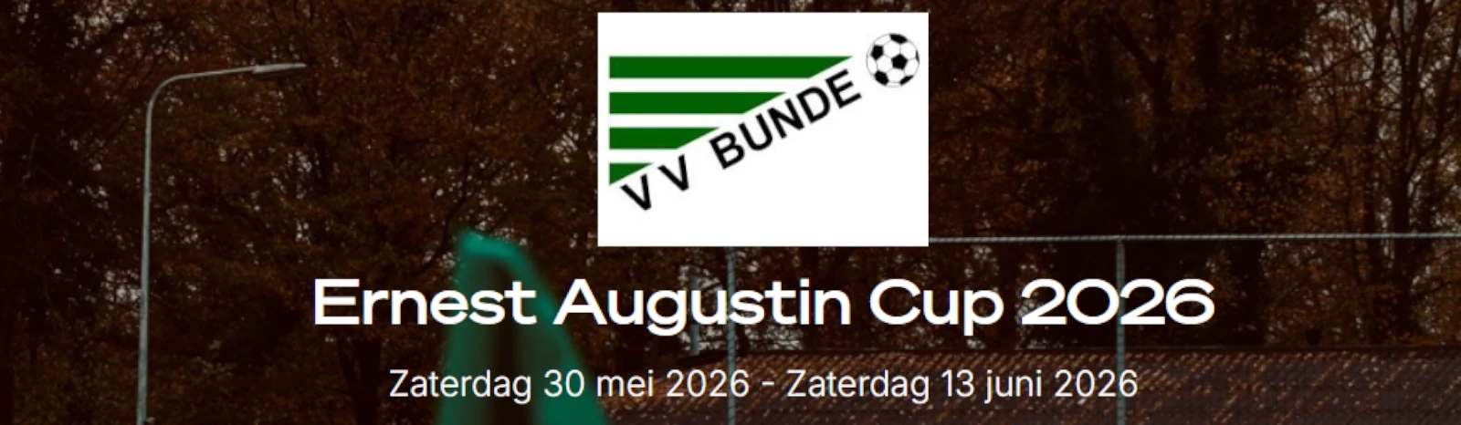Banner - JO8 - Ernest Augustin Cup 2026 - vv Bunde - Bunde