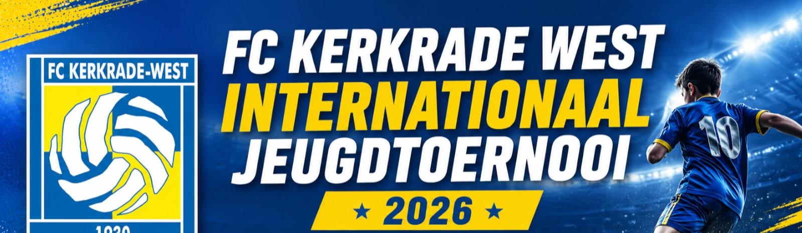 Banner - FC Kerkrade West Internationaal Jeugdtoernooi - FC Kerkrade-West - Kerkrade
