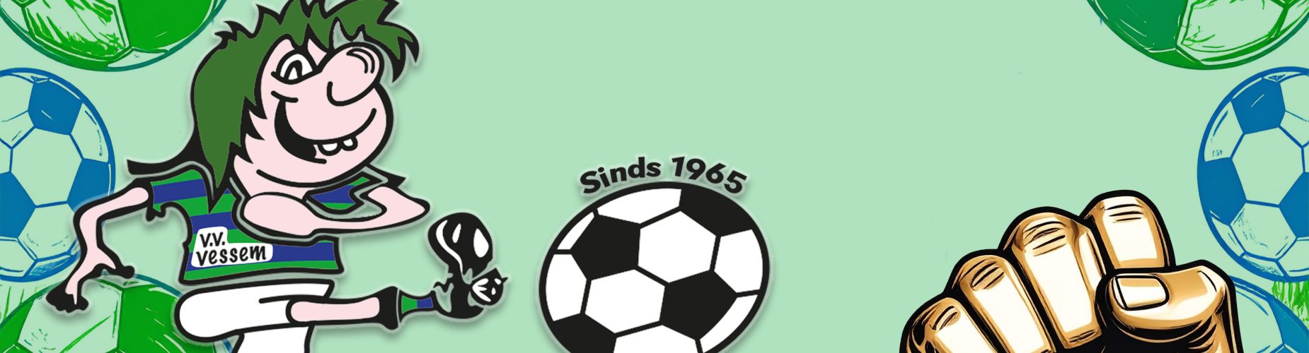 Banner - Pinkstertoernooi Vessem 2026 - v.v. Vessem - Vessem