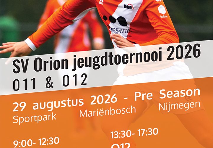 Banner - SV Orion - Nijmegen