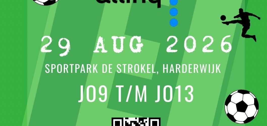 Banner - Allinq Jeugdtoernooi VVOG Harderwijk - VVOG Soccer Club - Harderwijk