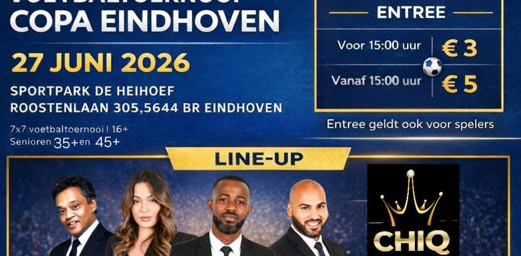Banner - Copa Eindhoven -8e editle - SV Tivoli - Eindhoven