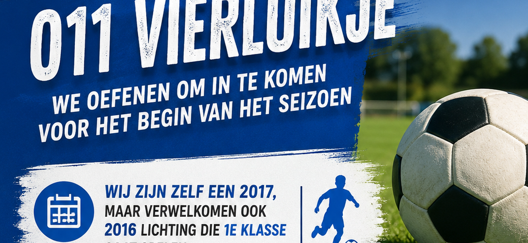 Banner - DTS 4-luik Toernooi - SV DTS - Oudkarspel