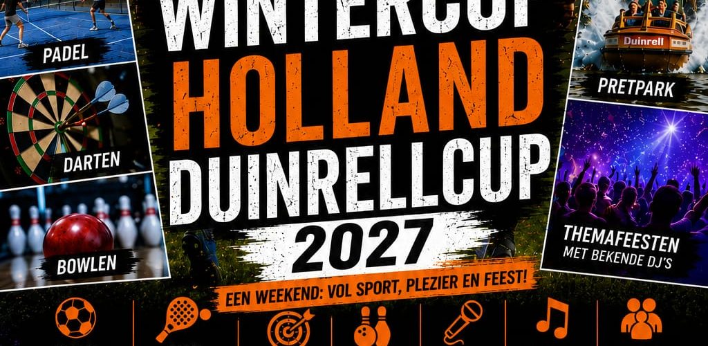 Banner - Winter Cup Holland Seniors  2027 - P&M Soccer Events Holland - Bunschoten-Spakenburg